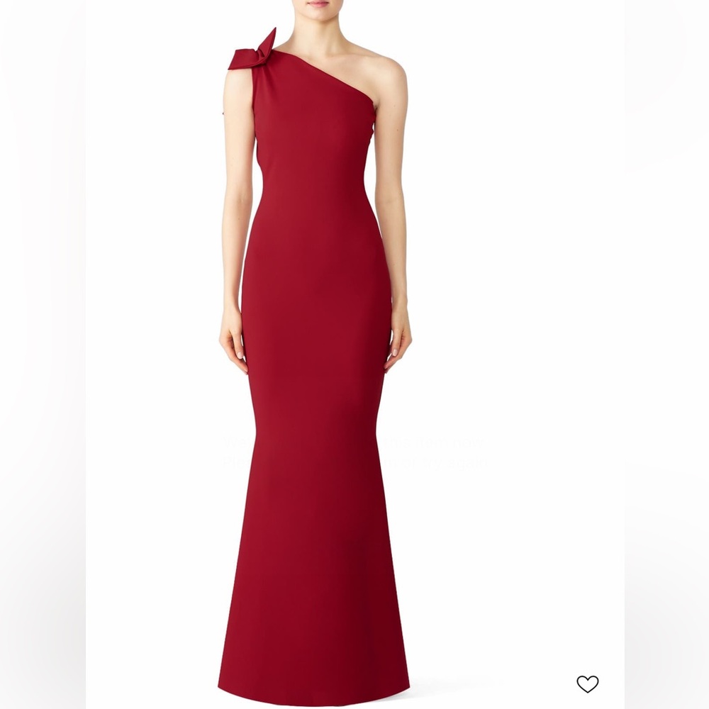 Chiara Boni One Shoulder Gown